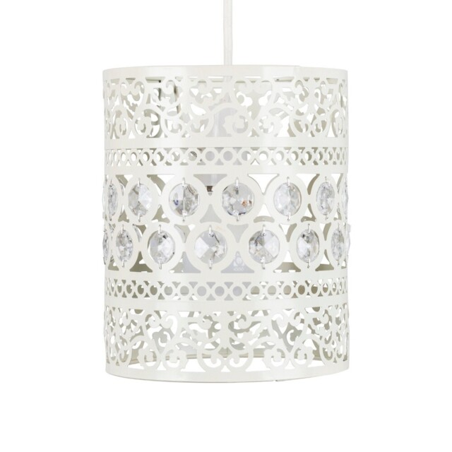 Ceiling Light Shade Ornate Moroccan Design Metal Living Room Lampshade