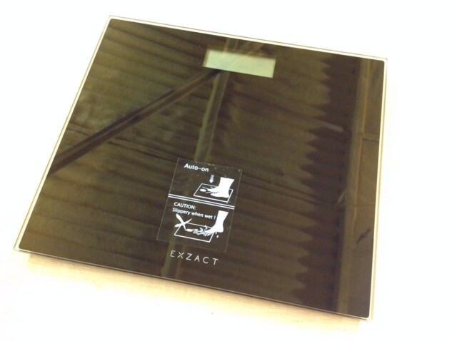 Exzact Electronic Personal Glass Scale Free Next Day P&p (l)