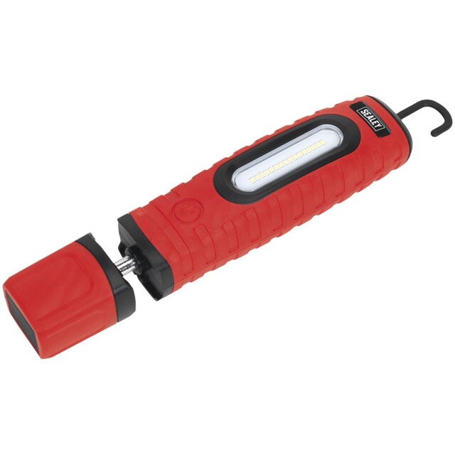 Sealey Rechargeable 360° Inspection Light 16 Smd Led & 3w Led Red