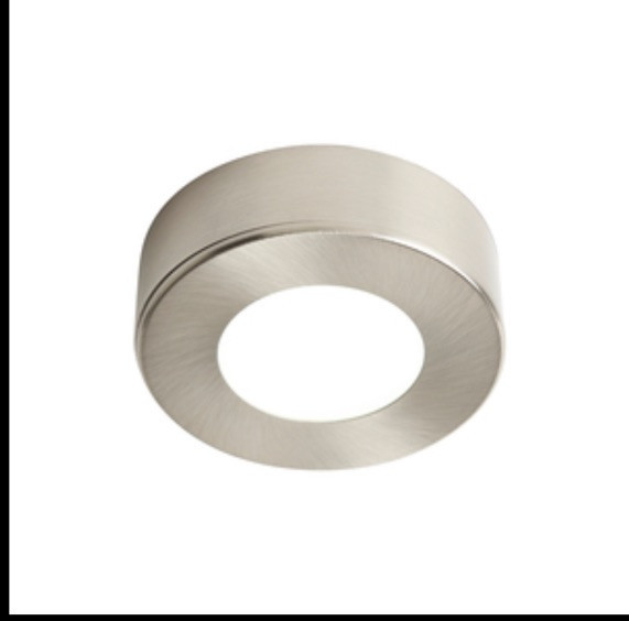 Forum Lighting Argi 3w Cct Round Under-cabinet Light - Satin Nickel -