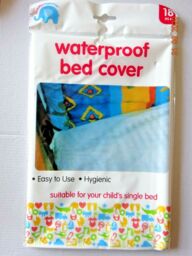 Kids Waterproof Single Bed Cover Sheet Baby Cot Bed White Mattress