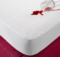 Cotton 100% Waterproof Mattress Protector Single Bed Washable, Single,