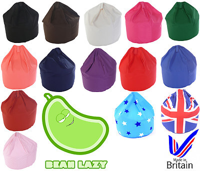 Kids/child Size 100% Cotton Bean Bag Seat With Bean Filling From