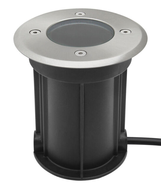 Ip67 Stainless Steel Round Walkover Light Gu10 Outdoor Ground Decking