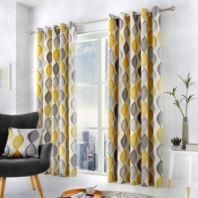 Fusion - Lennox - 100% 90 Width X 90 Drop (229 X 229cm), Grey &
