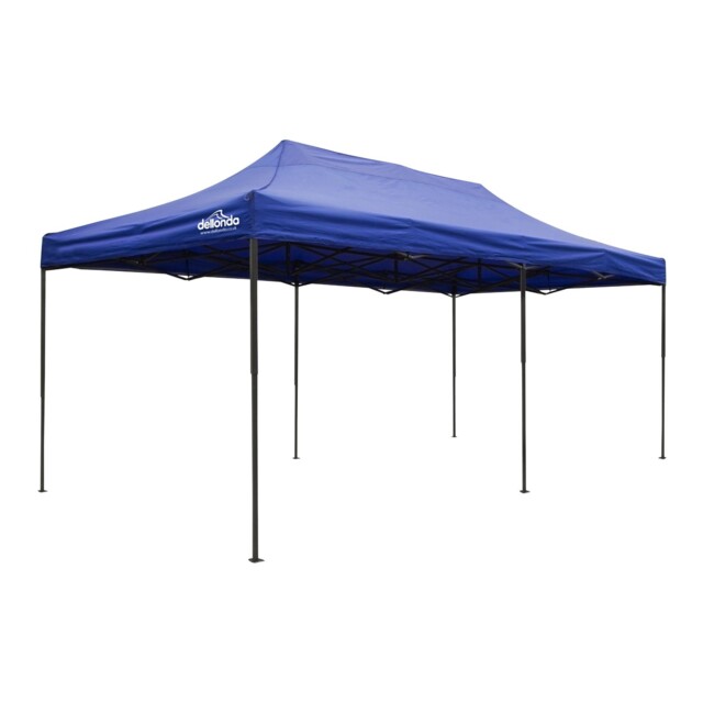 Dellonda Premium 3x6m Pop-up Gazebo Water Resistant Fabric Blue Canopy