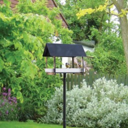 Metal Foot Bird Feeder Anthracite