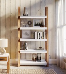 Baumhaus Trinity Reclaimed Wood Large Open Bookcase (vwp01c) Srp £515