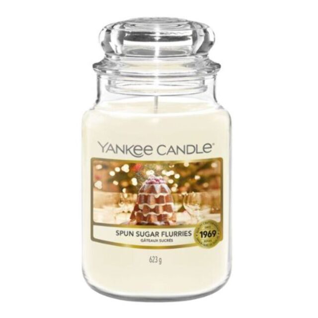 Yankee Candle Large Spun Sugar Flurries Candle 538g