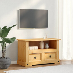 Tv Cabinet Mexican Pine Corona Range 91x43x56 Cm Vidaxl