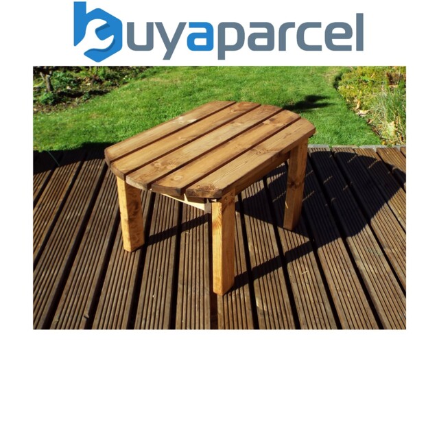 Charles Taylor Wooden Garden Traditional Side Coffee Table 53cm 79cm