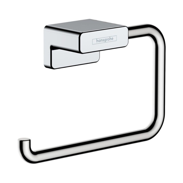Hansgrohe Addstoris Bathroom Toilet Roll Holder Chrome Wall Mount