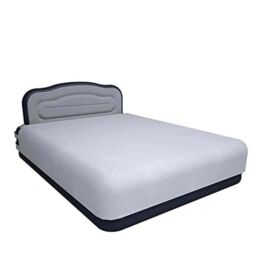 Double Airbed Deluxe - Self-inflating With Headboard, Fitted Sheet &