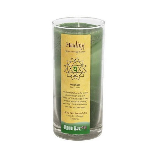 Candle Chakra Jar Healing 11 Oz By Aloha Bay