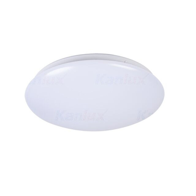 Modern White Bathroom Flush Fitting Ceiling Led Light Corso Led V2