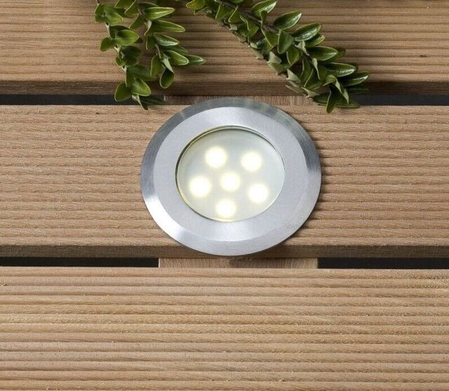 Techmar Sirius Outdoor Warm White Deck Light Lv (small Damage On Box)
