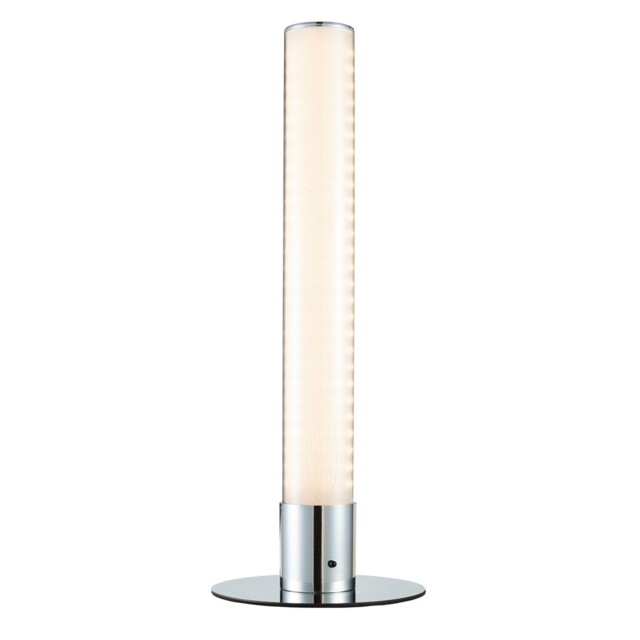Litecraft Glow Shimmer Table Lamp Cylinder Colour Changing Led Base -