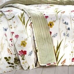Dreams Drapes Spring Glade Floral Quilted Bedspread Multi 195x229 Cm