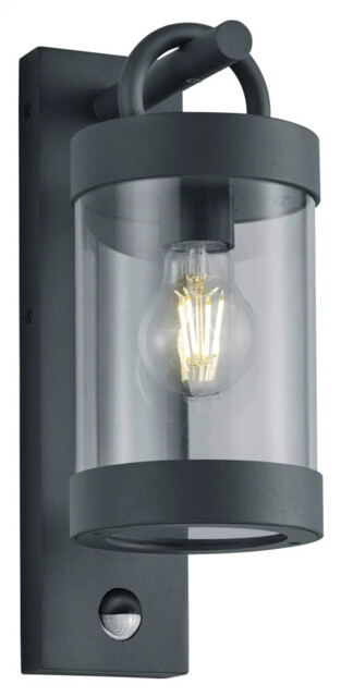Outdoor Light Grey Sambesi Wall Ip44 Anthracite Pir Motion Sensor Trio