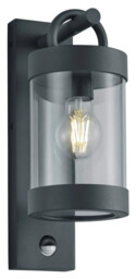 Outdoor Light Grey Sambesi Wall Ip44 Anthracite Pir Motion Sensor Trio
