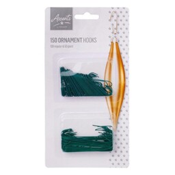 Pack 150 Metal Christmas Tree Decoration Hooks 4 Christmas Tree