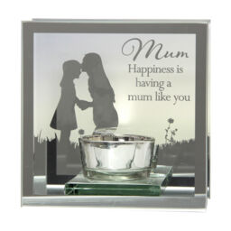 Reflections Mum Mirror Tea Light Candle Holder