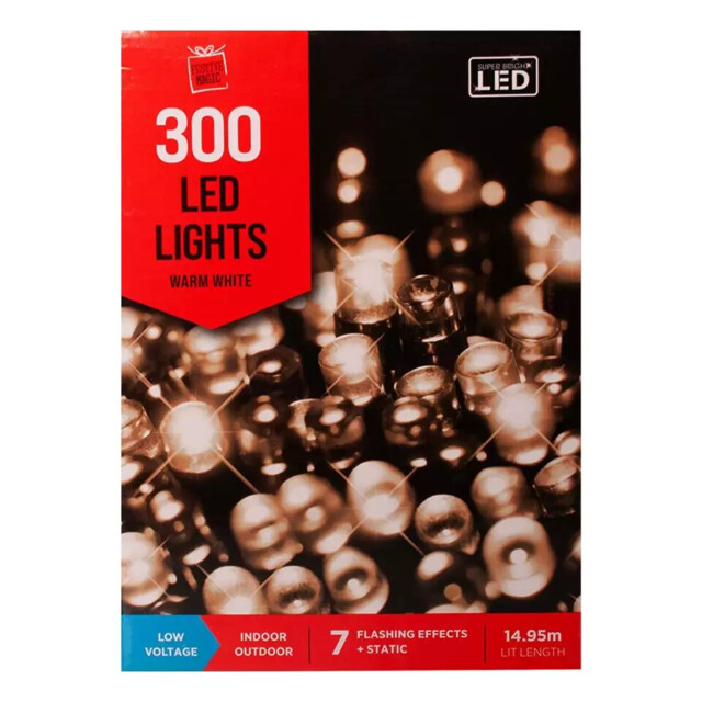 Festive Magic 300 Warm White Led Lights