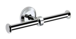 Bristan Solo Double Toilet Roll Holder Chrome Plated So Droll C