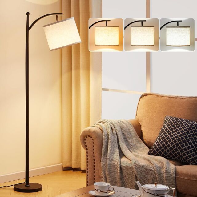 "Aooshine Floor Lamps For Living Room, 60"" Modern Arc Standing Lamp"