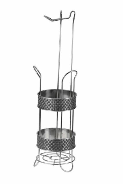 Pisces Design Toilet Roll Holder Bathroom Shower Storer Holder Stand