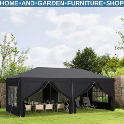 Large Pop Up Gazebo Outdoor Wedding Party Tent Sides 3 X 6m Heavy Duty
