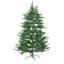Collection Nordic 6ft Christmas Tree - Green With 2 X 100 Coloured