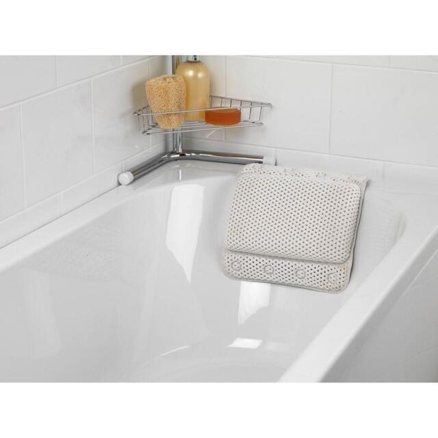 Luxury Head Neck Rest Releaxing Aid Comfort Spa Bath Pillow Non Slip