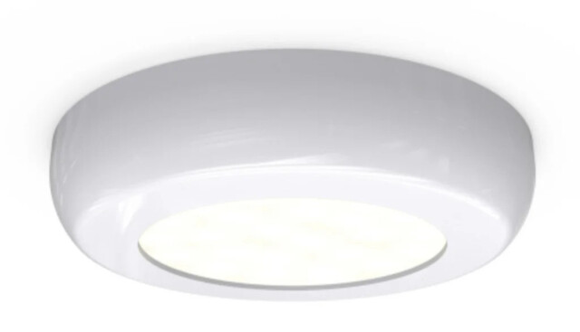 Cabinet Light White Circular 2w Led Surface Mount 3000k 4lite 4l1/1200