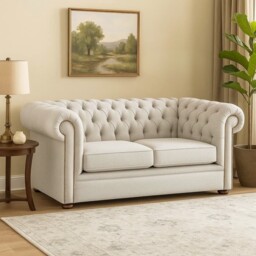 Olympia Chesterfield Sofa, 3-seats/ All Colours