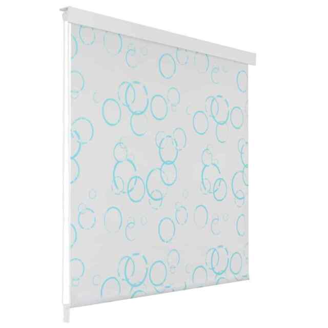 Shower Roller Blind 160x240 Cm Bubble Vidaxl