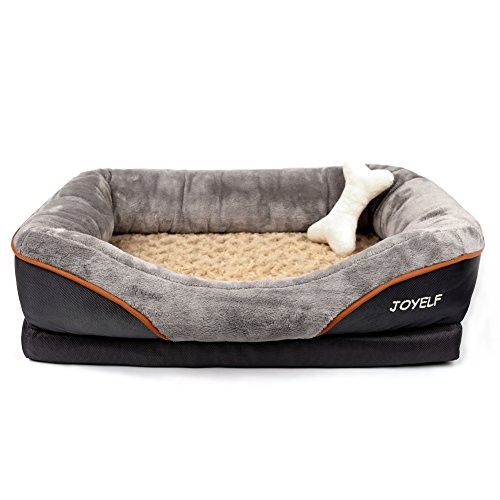 Joyelf Memory Foam Dog Bed Small Orthopedic Dog Bed & Sofa With