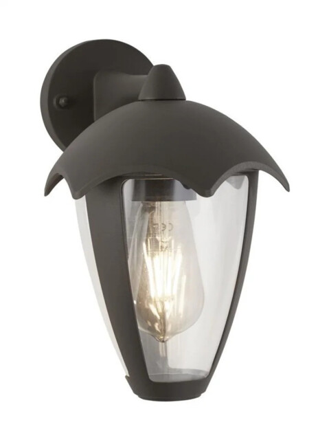 Outdoor Light Grey Bluebell Wall Dark Searchlight 57891gy