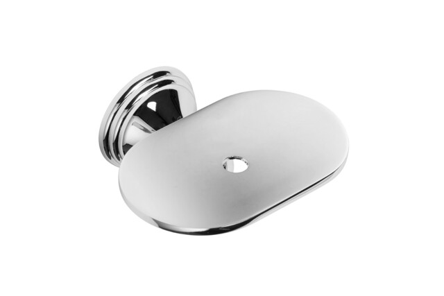Croydex Soap Dish Wall Mounted Chrome Holder Bathroom Accessories -