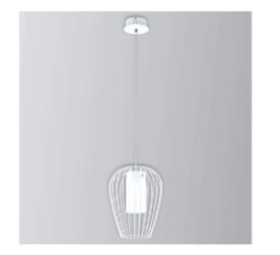 Eglo 94337 Vencino 1 Light Ceiling Pendant - White
