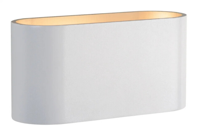 Wall Light White Squalla Ip20 Metallic Orange Spectrum Slip006001