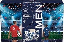 Nivea Men Advent Calendar 2024 Gift Set (24 Pieces), Men Gift Set
