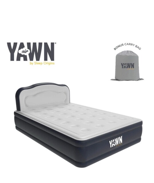 Double Size Yawn Air Bed Self Inflation Inflatable Bed With Built In