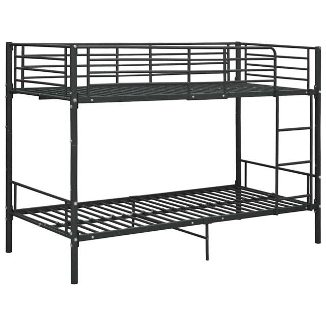 Bunk Bed Metal 90x200cm Bedroom Loft Bed Sleeper For Kids Multi