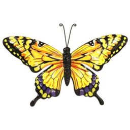 Primus Garden Wall Decoration Butterfly - Yellow Large