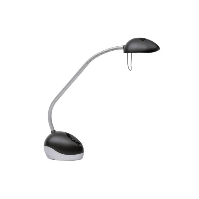 Alba Ledx N Uk Led Desk Lamp 3 / 5.5 W With Uk Plug Black Grey