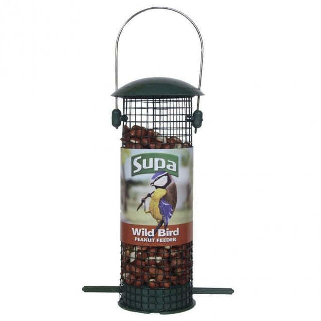 Peanut Feeder - (standard / Large) - Supa Bird Nuts Kernel Tube Pet