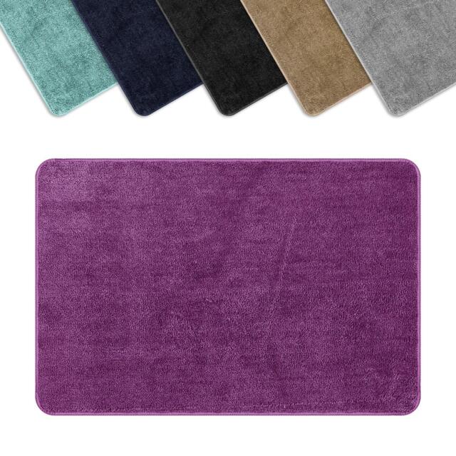 Vinsani Bath Mat Non Slip Bathroom Mat Soft Fluffy Microfiber Washable