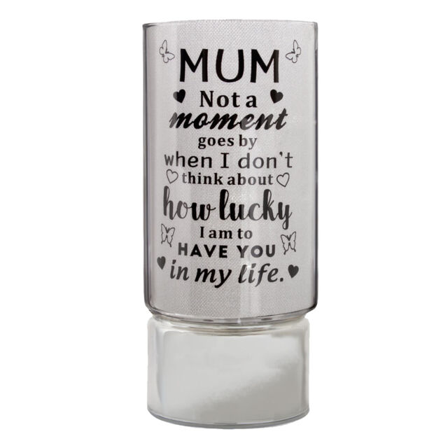 Led Tube Light With Sentiment - Battery Operated - Mum