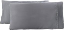 Amazon Basics Microfibre Pillowcases, Soft Pillow Cases 2 Pack,